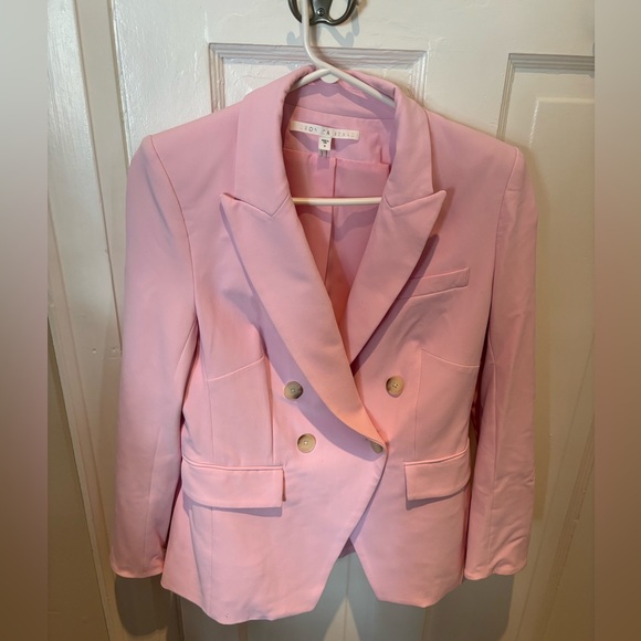 Veronica Beard Jackets & Blazers - Veronica Beard Pink Double-Breasted Blazer